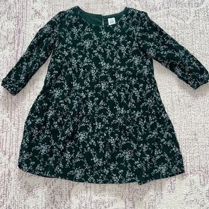 GAP Kids Green Floral Dress